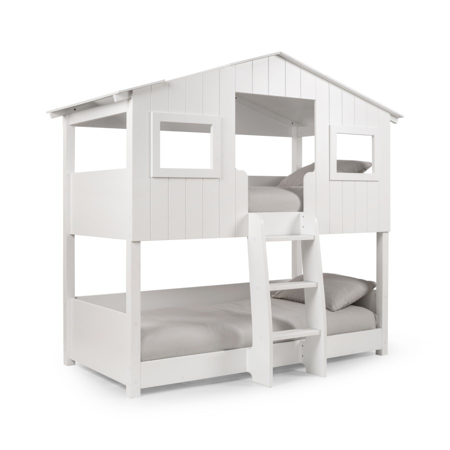 White Bunk Bed Treehouse Bed - Willow
