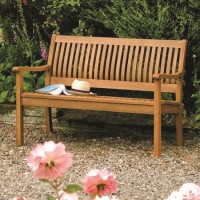 Rowlinson Willington 2 Seater Wood Bench