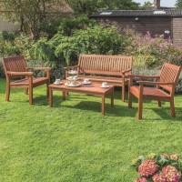 Rowlinson Wooden Garden Coffee Set - Willington
