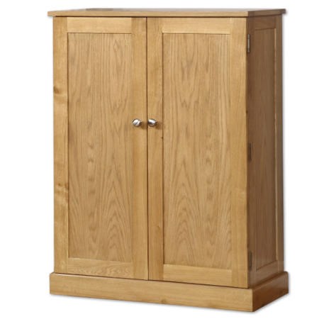 Windsor solid oak shoe cabinet hotsell