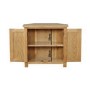 Small Corner Sideboard in Solid Oak - Windsor