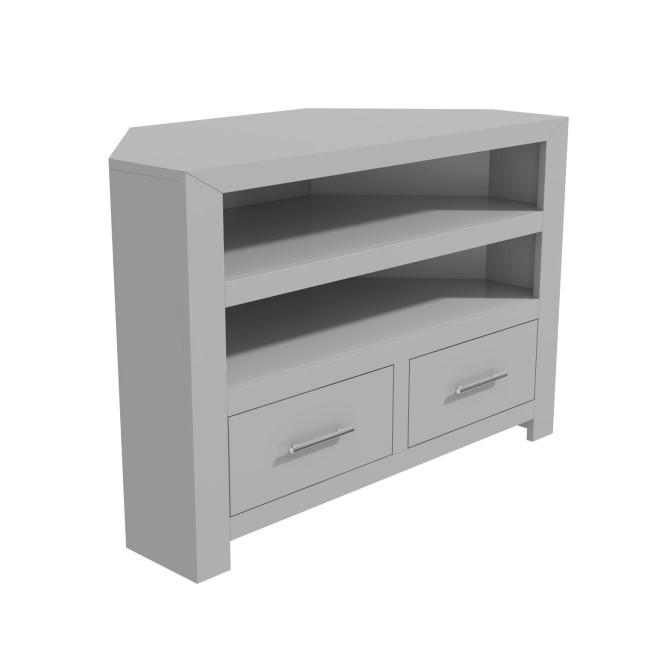 Grey Corner TV Unit - TV up to 36"- Windsor