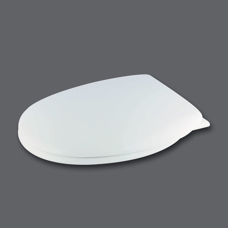 GRADE A1 - Croydex Anti-Bacterial Polypropylene Toilet Seat with Soft-Close Hinge