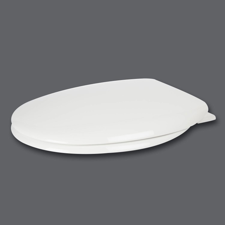 GRADE A1 - Croydex Anti-Bacterial Polypropylene Toilet Seat with Soft-Close Hinge