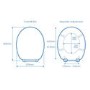 Croydex Raised Toilet Seat