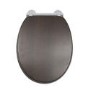 Croydex Montoro Flexi-Fit Wooden Soft Close Toilet Seat with Quick Release