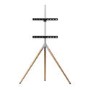 Universal Tripod TV Stand in Light Wood - TV's up to 65"