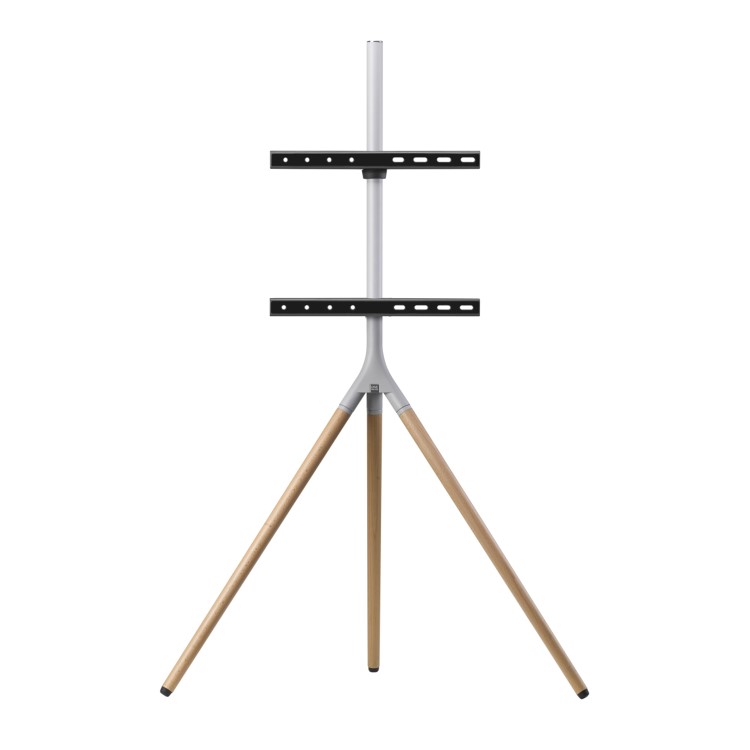 Universal Tripod TV Stand in Light Wood - TV's up to 65"