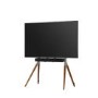 Universal TV Stand with Soundbar Holder in Dark Wood - TV's up to 70"