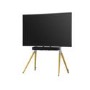 Universal TV Stand with Soundbar Holder in Light Wood - TV's up to 70"