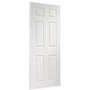 Internal White Painted Door - Pre-Finished - 1981 x 838 x 35mm - Colonist - XL Joinery