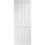 Internal White Victorian 4-Panel Door - Unfinished - 1981 x 838 x 35mm - Victoria - XL Joinery