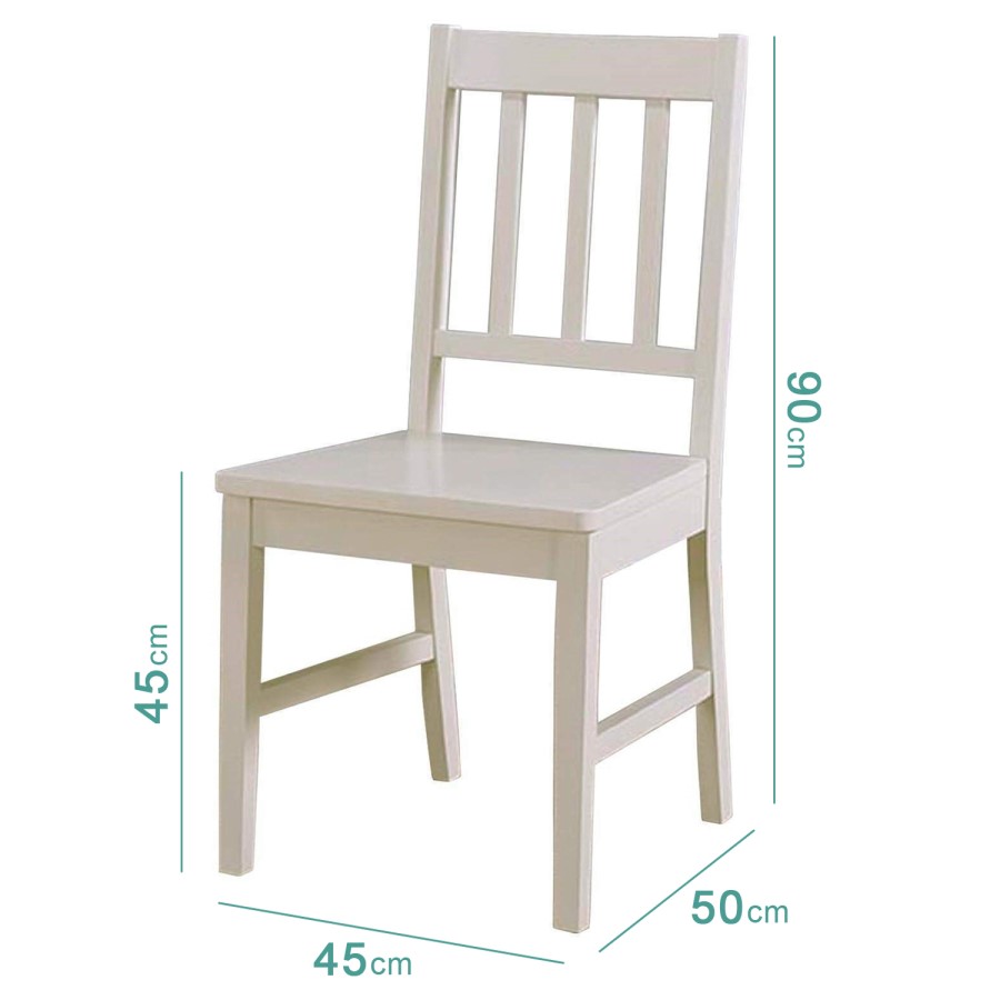 GRADE A1 - New Haven Stone White Dining Chair