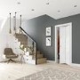 Palermo Internal White Primed Bi-Fold Door - White Primed, 1981 x 686 x 35 mm