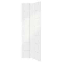 Palermo Internal White Primed Bi-Fold Door - White Primed, 1981 x 762 x 35 mm