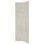 Shaker 4 Panel Bi-Fold Internal White Primed Door - White Primed, 1981 x 762 x 35 mm