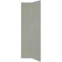 Internal White Primed Suffolk Bi-Fold - White Primed, 1981 x 762 x 35 mm