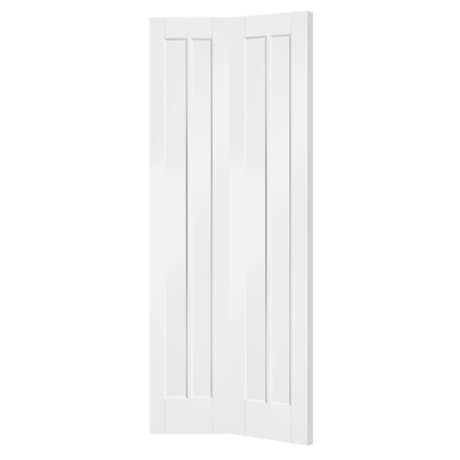 Worcester Internal White Primed Bi-Fold Door - White Primed, 1981 x 686 x 35 mm