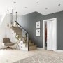 Worcester Internal White Primed Bi-Fold Door - White Primed, 1981 x 686 x 35 mm