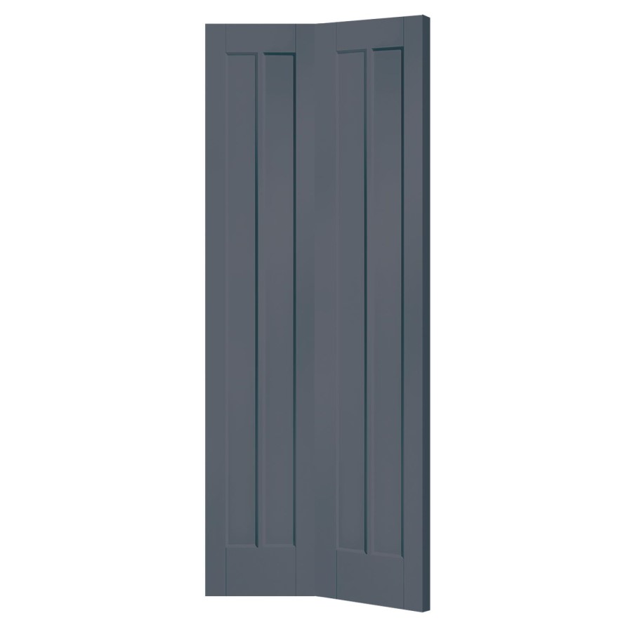 Worcester Internal White Primed Bi-Fold Door - White Primed, 1981 x 686 x 35 mm