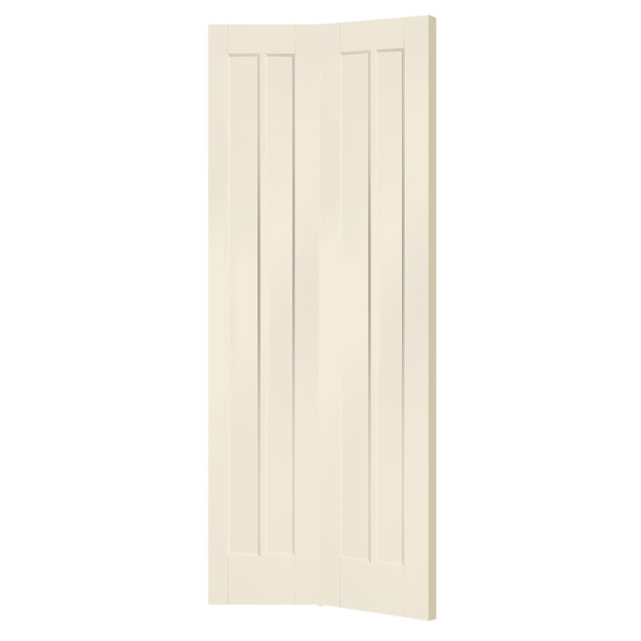 Worcester Internal White Primed Bi-Fold Door - White Primed, 1981 x 686 x 35 mm