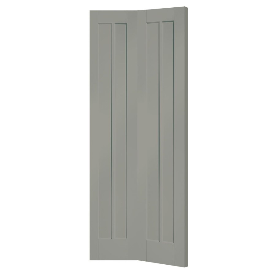 Worcester Internal White Primed Bi-Fold Door - White Primed, 1981 x 762 x 35 mm