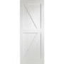 Internal White Primed Cottage - White Primed, 1981 x 686 x 35 mm