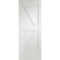 Internal White Primed Cottage - White Primed, 1981 x 762 x 35 mm