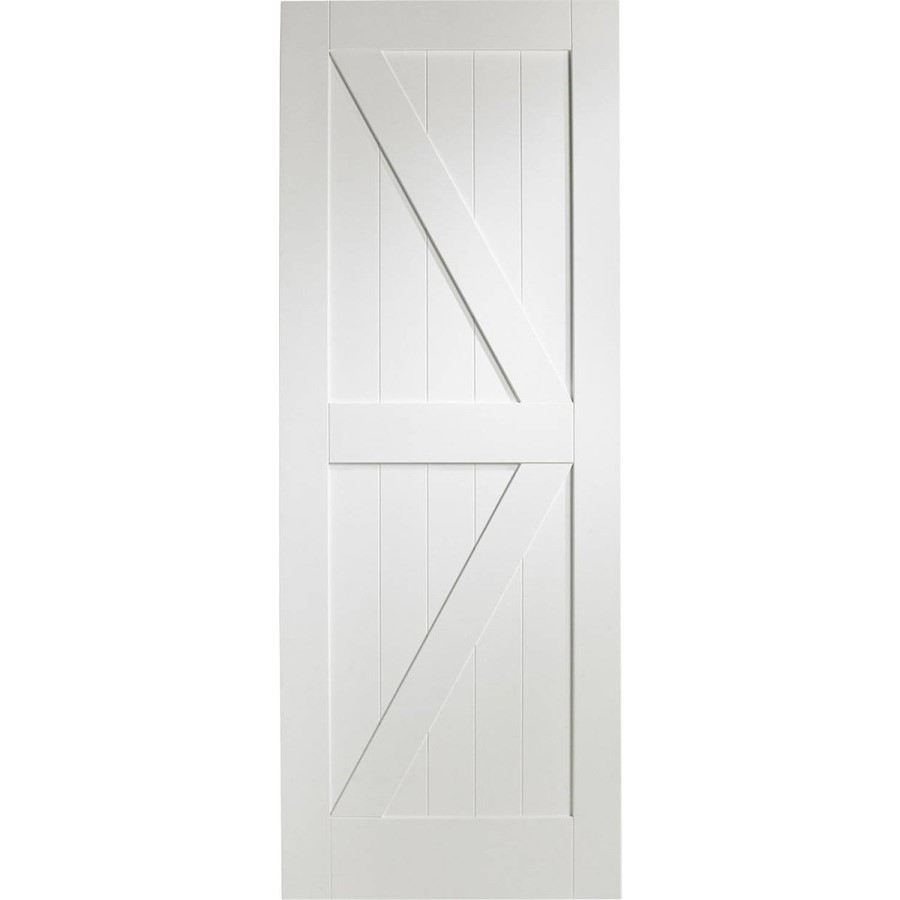 Internal White Primed Cottage Door  - 1981 x 838 x 35mm - Charlbury - XL Joinery