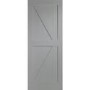 Internal White Primed Cottage - White Primed, 1981 x 838 x 35 mm