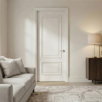 Internal White Primed 2-Panel Door with Raised Mouldings - 1981 x 838 x 35mm - Nelson - XL Joinery