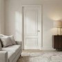 Internal White Primed 2-Panel Door with Raised Mouldings - 1981 x 838 x 35mm - Nelson - XL Joinery