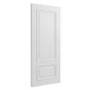Internal White Primed 2-Panel FD30 Fire Door with Raised Mouldings - 1981 x 762 x 44mm - Nelson - XL Joinery
