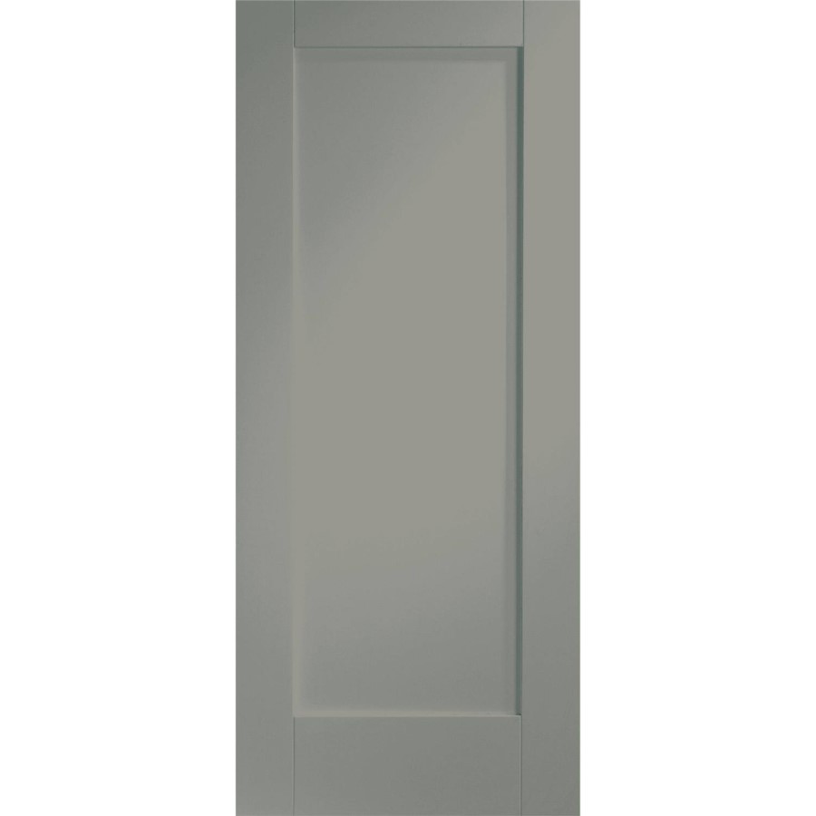 Internal White Primed Pattern 10 Fire Door - 1981 x 762 x 44 mm, White Primed