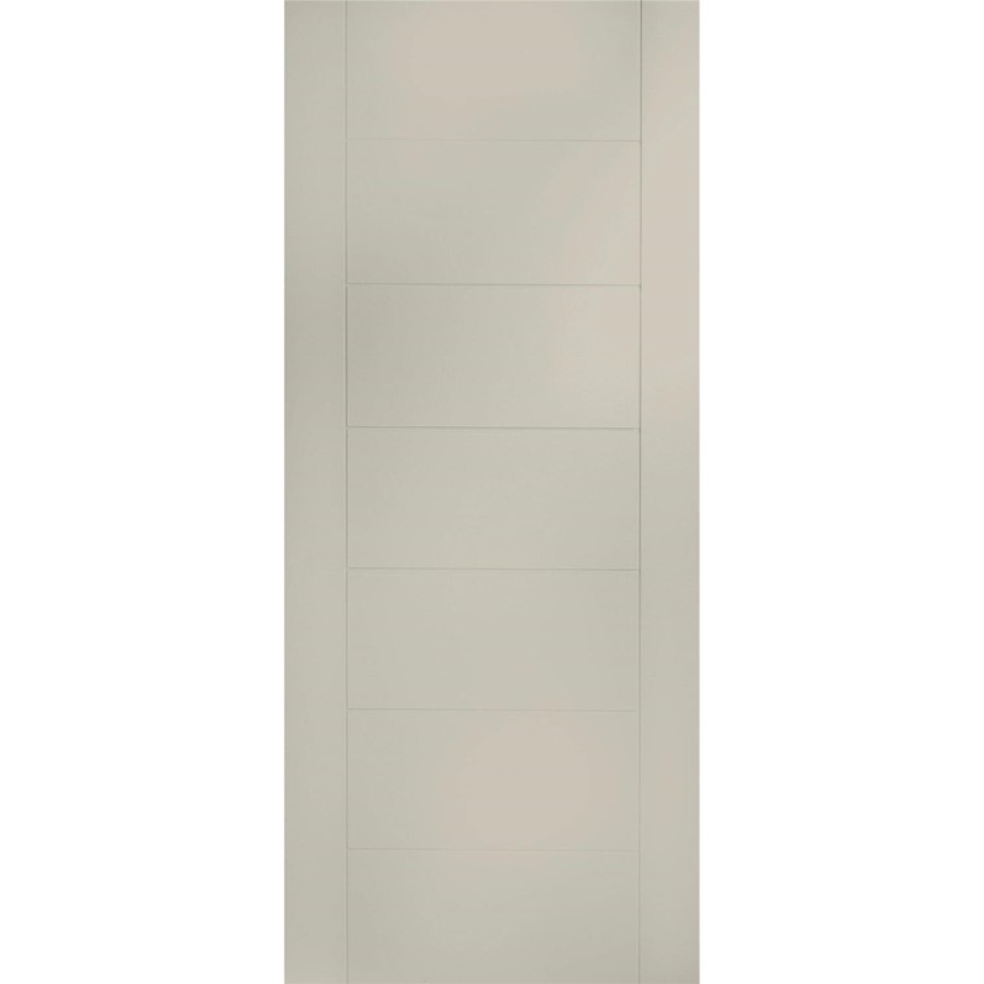 Palermo Internal White Primed Door - 1981 x 762 x 35 mm, White Primed
