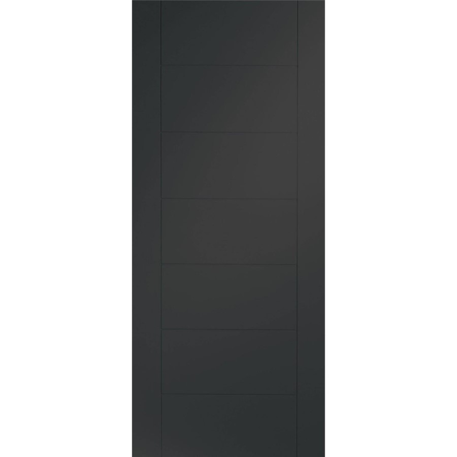 Palermo Internal White Primed Door - 1981 x 762 x 35 mm, White Primed
