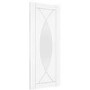 Internal White Primed Pesaro Fire Door - White Primed, 1981 x 762 x 44 mm