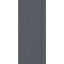 Internal White Primed Pesaro Fire Door - White Primed, 1981 x 762 x 44 mm
