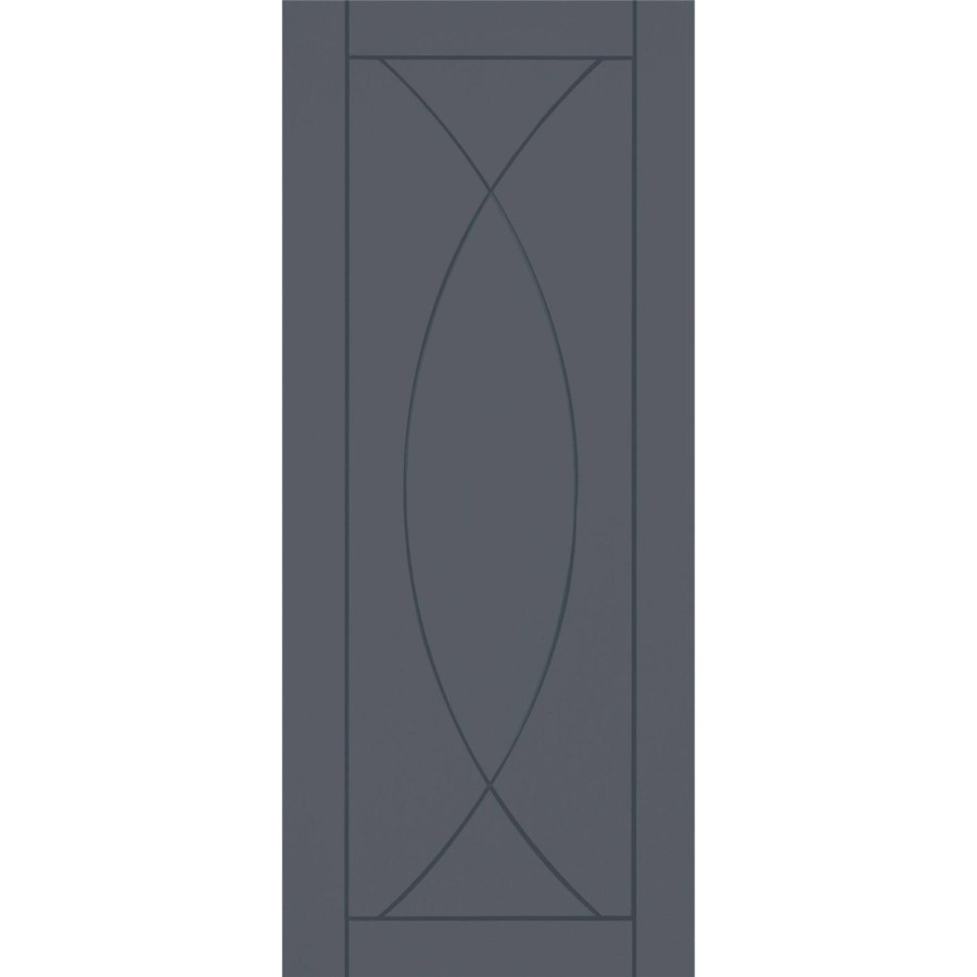 Internal White Primed Pesaro Fire Door - White Primed, 1981 x 762 x 44 mm