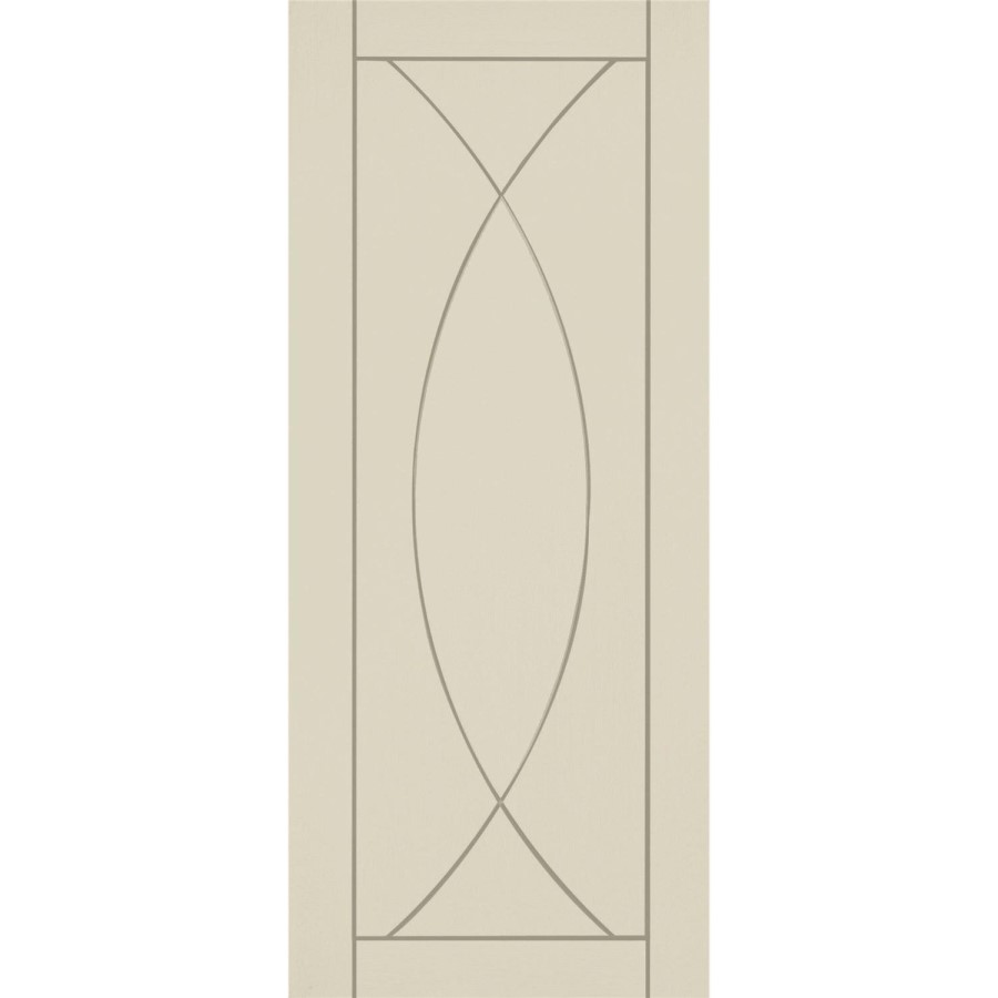 Internal White Primed Pesaro Fire Door - White Primed, 1981 x 762 x 44 mm