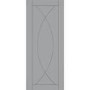 Internal White Primed Pesaro Fire Door - White Primed, 1981 x 838 x 44 mm