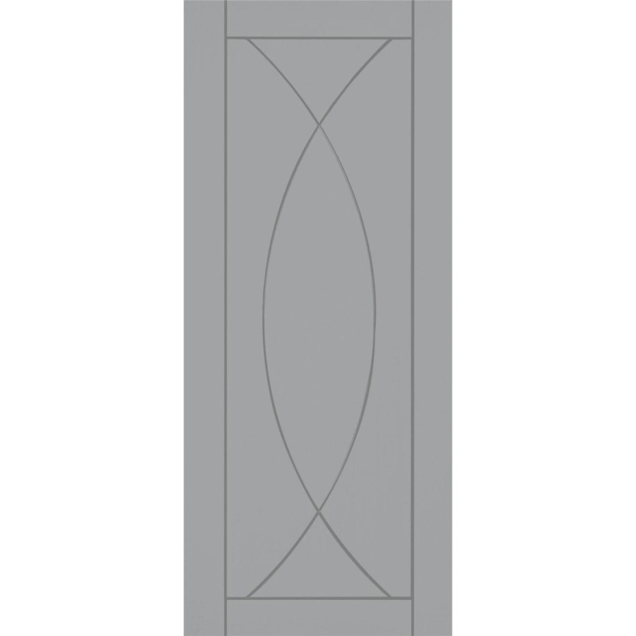 Internal White Primed Pesaro Fire Door - White Primed, 1981 x 838 x 44 mm