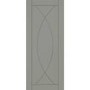 Internal White Primed Pesaro Fire Door - White Primed, 1981 x 838 x 44 mm