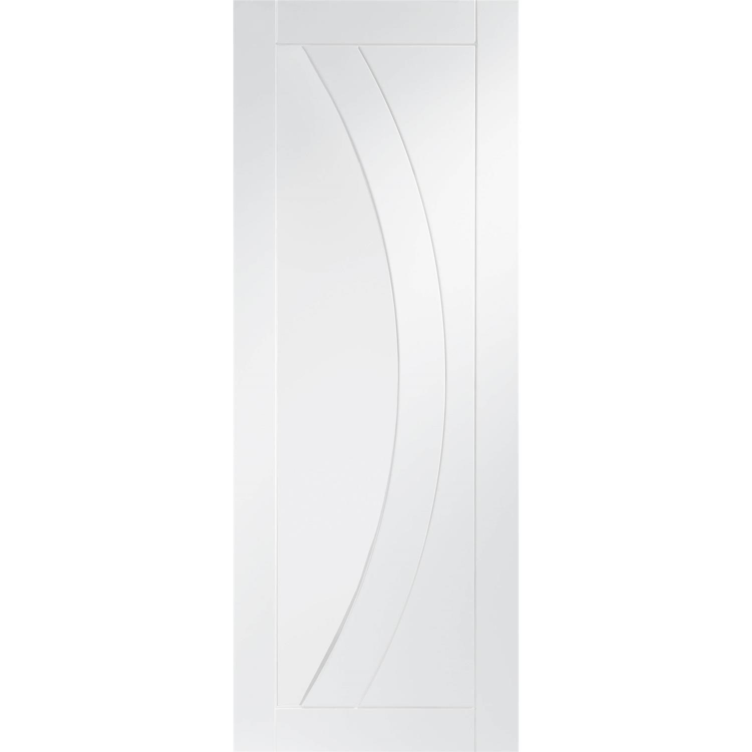 Xl Joinery White Internal Primed Door - 1981 X 610 X 35Mm - Salerno