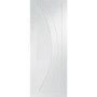 Internal White Primed Salerno Fire Door - 1981 x 762 x 44 mm, White Primed