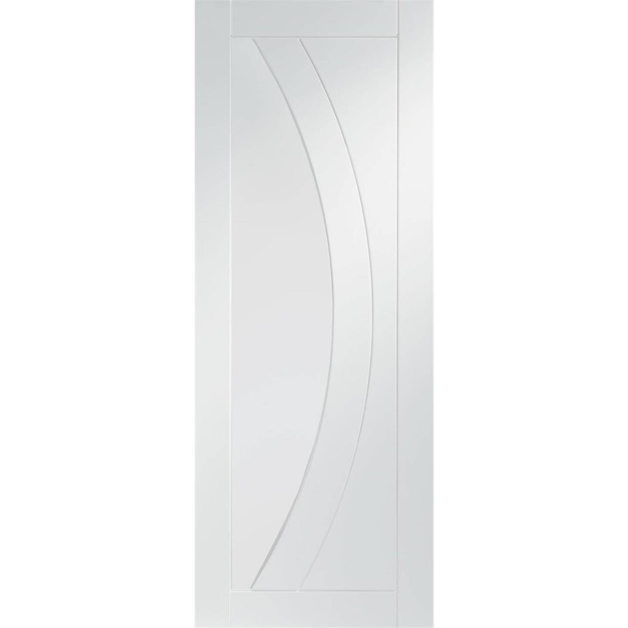 Internal White Primed Salerno Fire Door - 1981 x 762 x 44 mm, White Primed