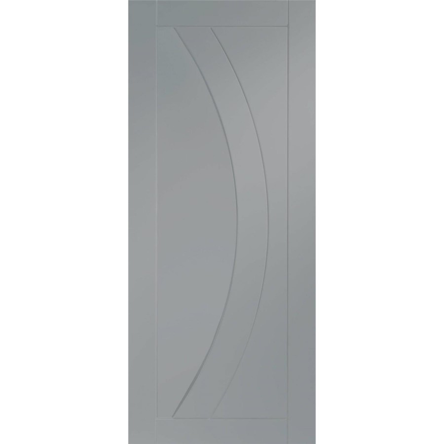 Internal White Primed Salerno Fire Door - 1981 x 762 x 44 mm, White Primed