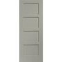 Shaker 4 Panel Internal White Primed Door - White Primed, 1981 x 762 x 35 mm