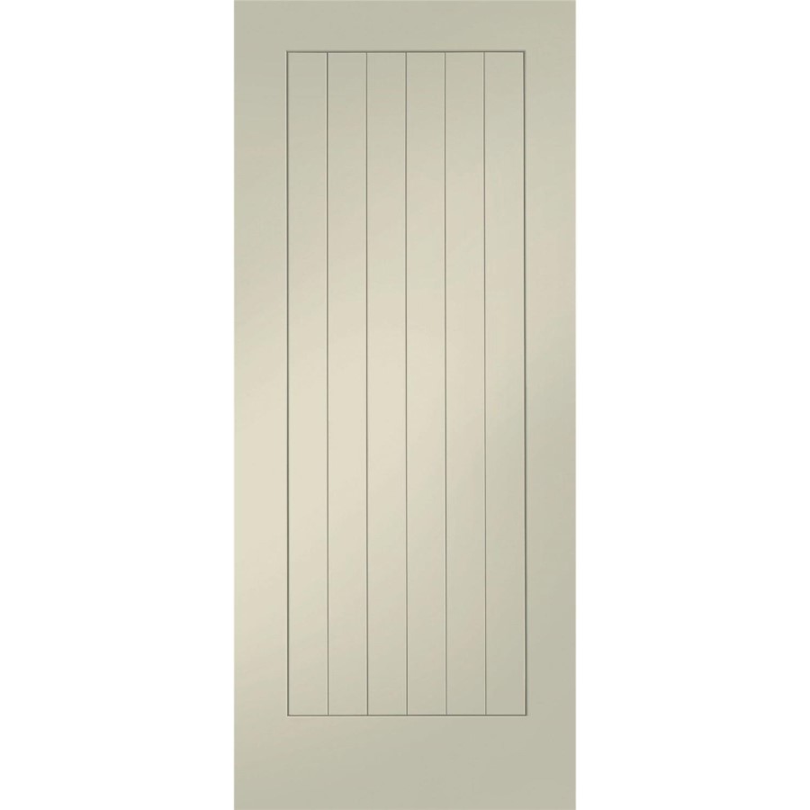 Internal White Primed Suffolk Fire Door - 1981 x 762 x 44 mm, White Primed
