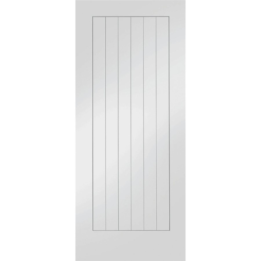 Internal White Primed Suffolk Fire Door - 1981 x 762 x 44 mm, White Primed
